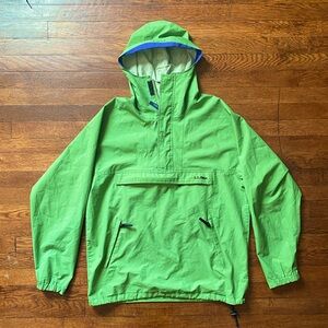 Vintage LL Bean Anarak Made in USA Medium Green